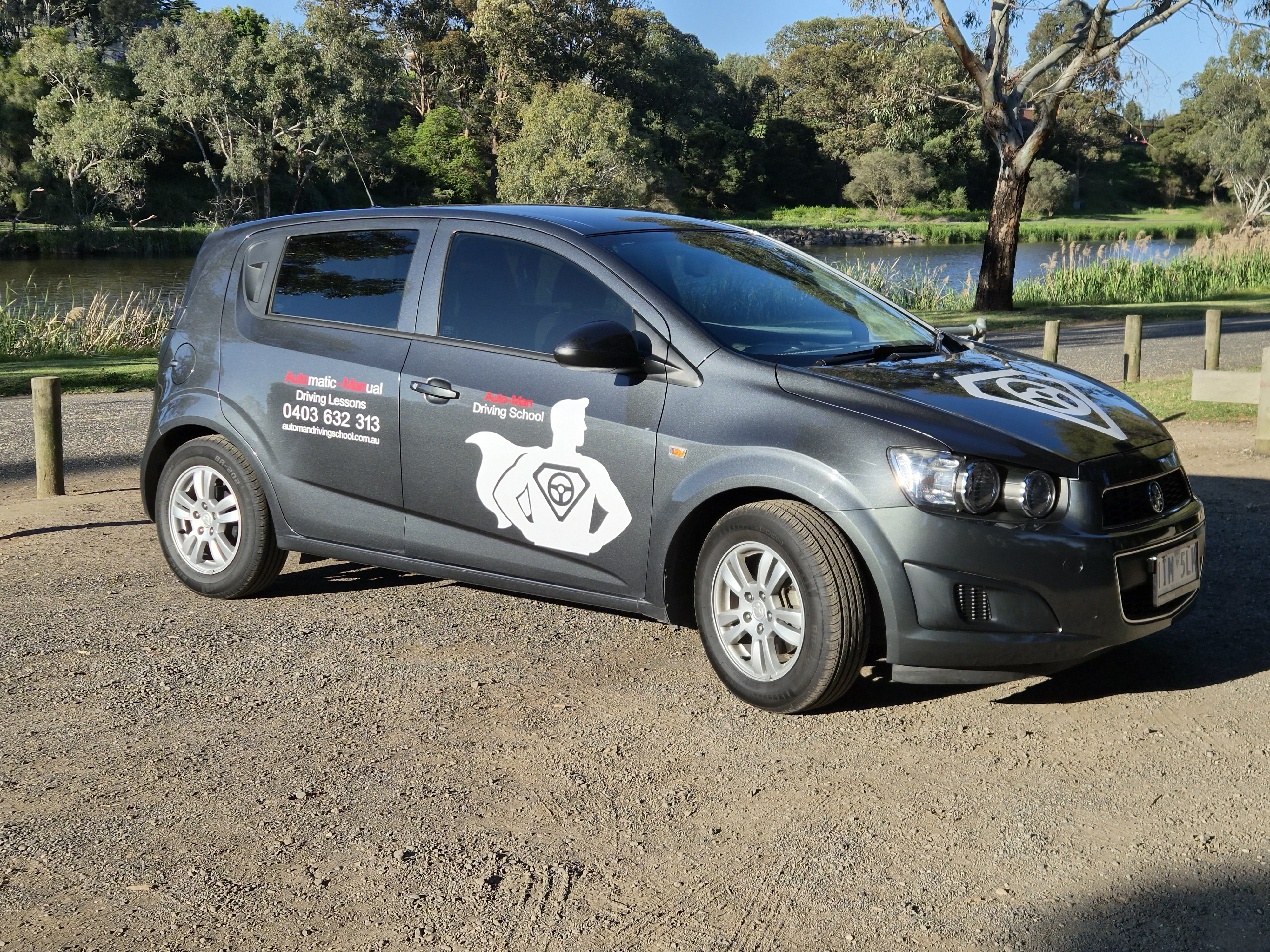 Auto-Man Driving School car